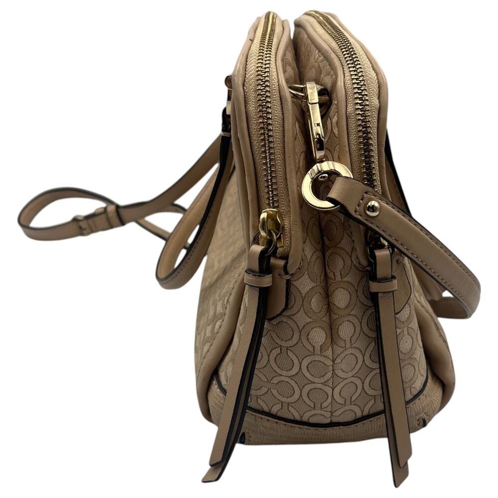 Coach Madison Georgie Op Art Convertible Satchel Hand Shoulder Crossbody Bag - Picture 5 of 9